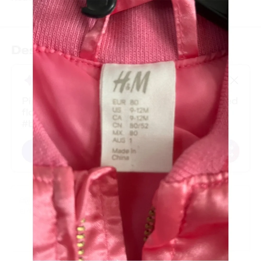 H&M Bright Pink Outerwear